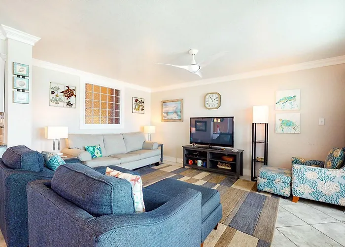 Gulf & Beachfront With Shared Pool Private Balcony Free Wifi Views * Gulf Shores